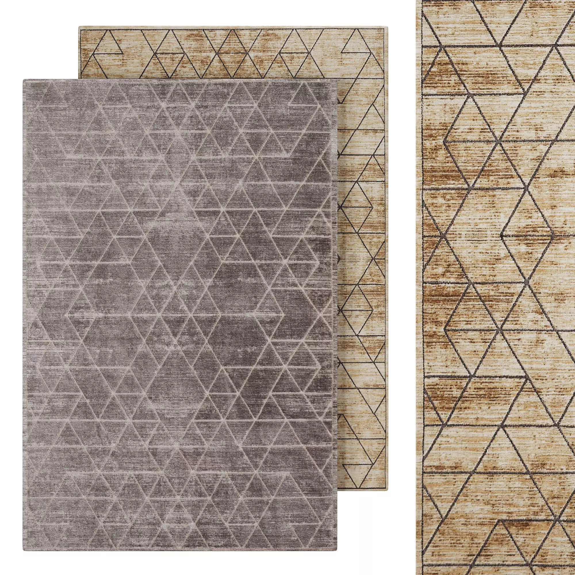 Carpet Daisya 3D model_0