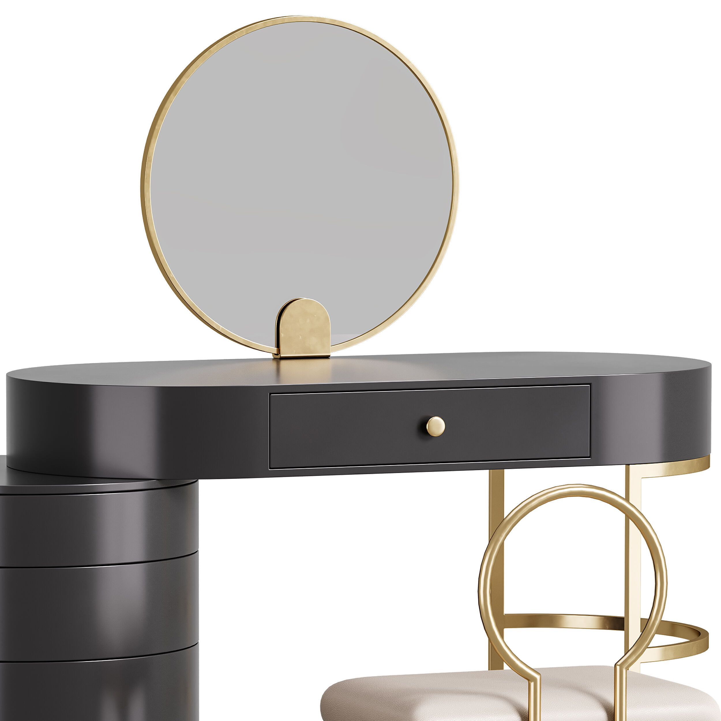 Dressing table 07 3D model_10