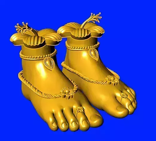 Ma Tara Charan Paduka 3D print model