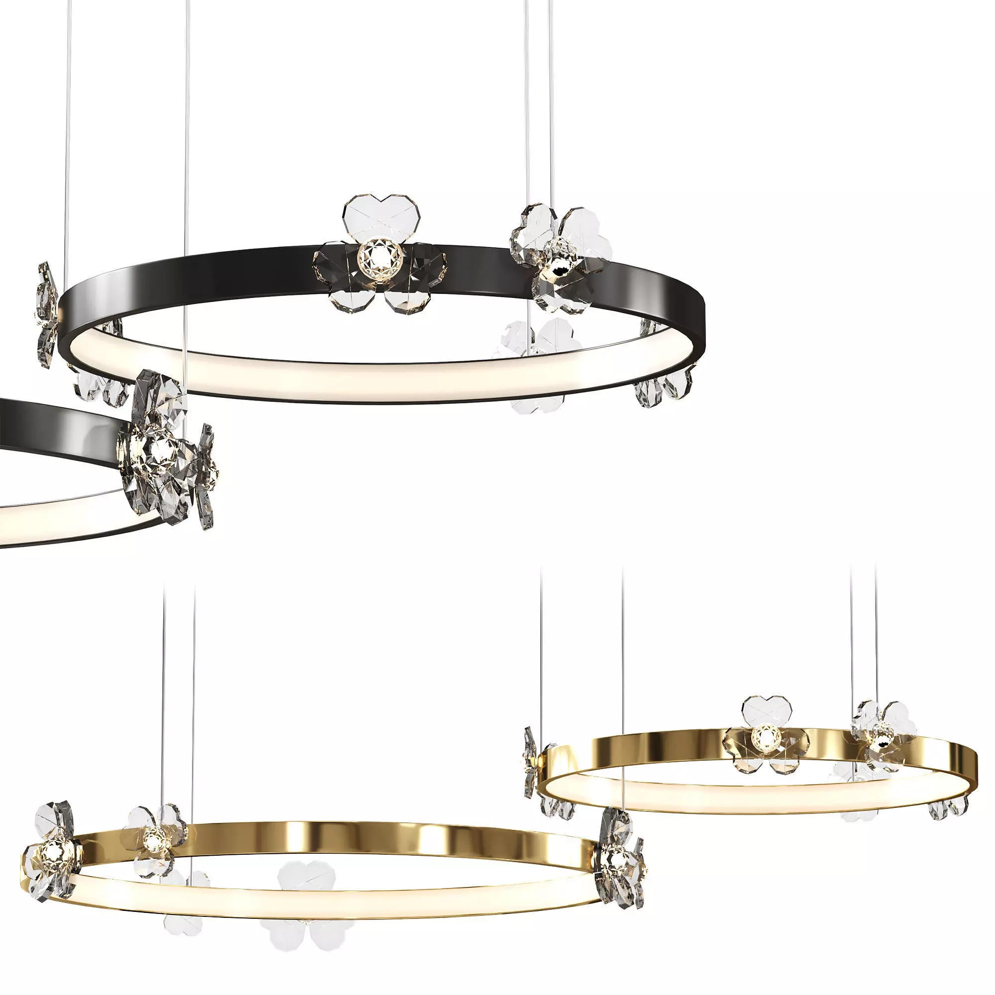Pendant lamp CAMILIA C L115 3D model