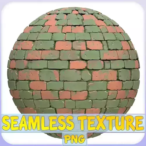  Stylized Wall Seamless Texture