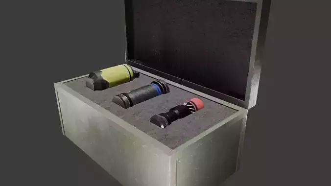 Pack of three Futuristic grenades