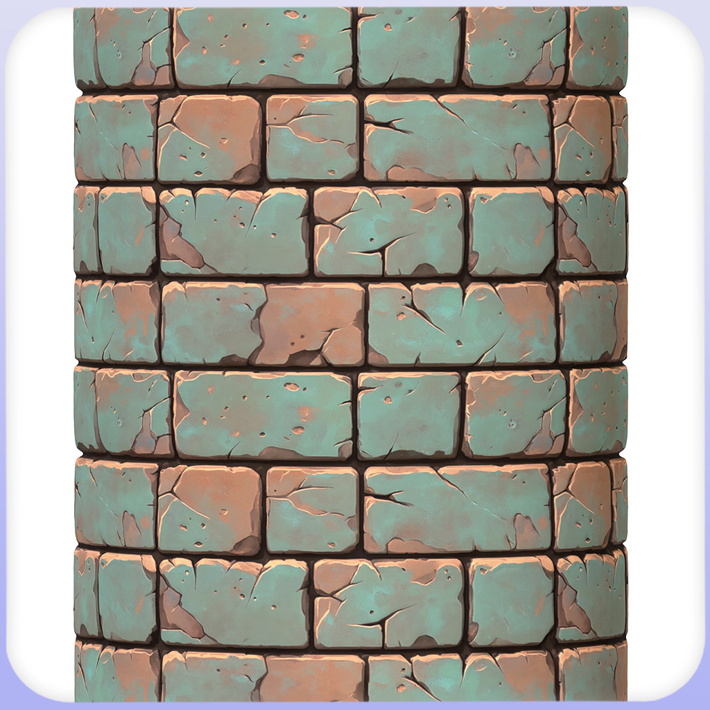 Stylized Wall Seamless Texture Texture_2