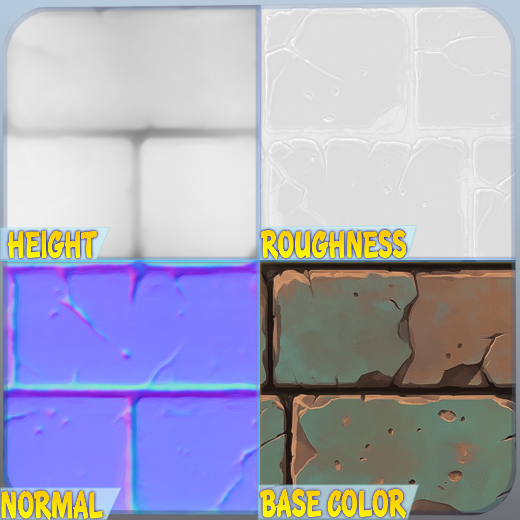 Stylized Wall Seamless Texture Texture_1