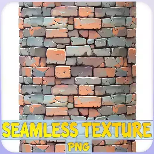 Stylized Wall Seamless Texture