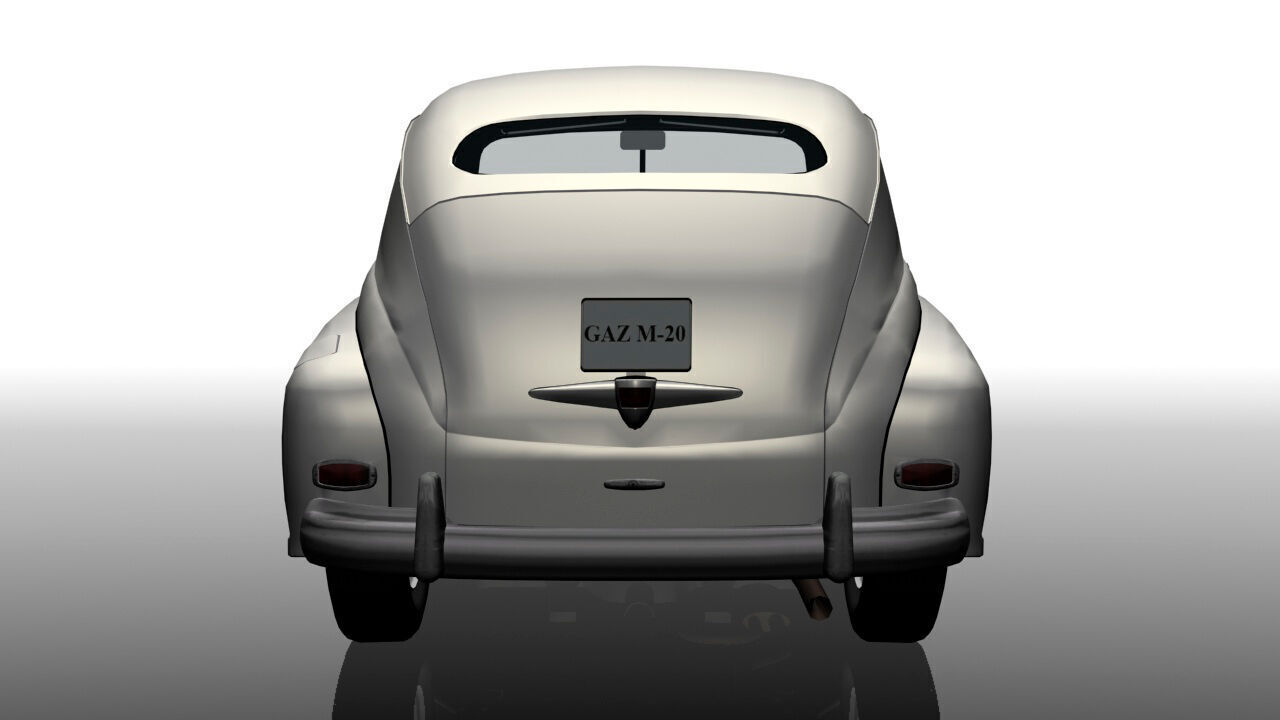 GAZ-M20 Pobeda 3D model_3