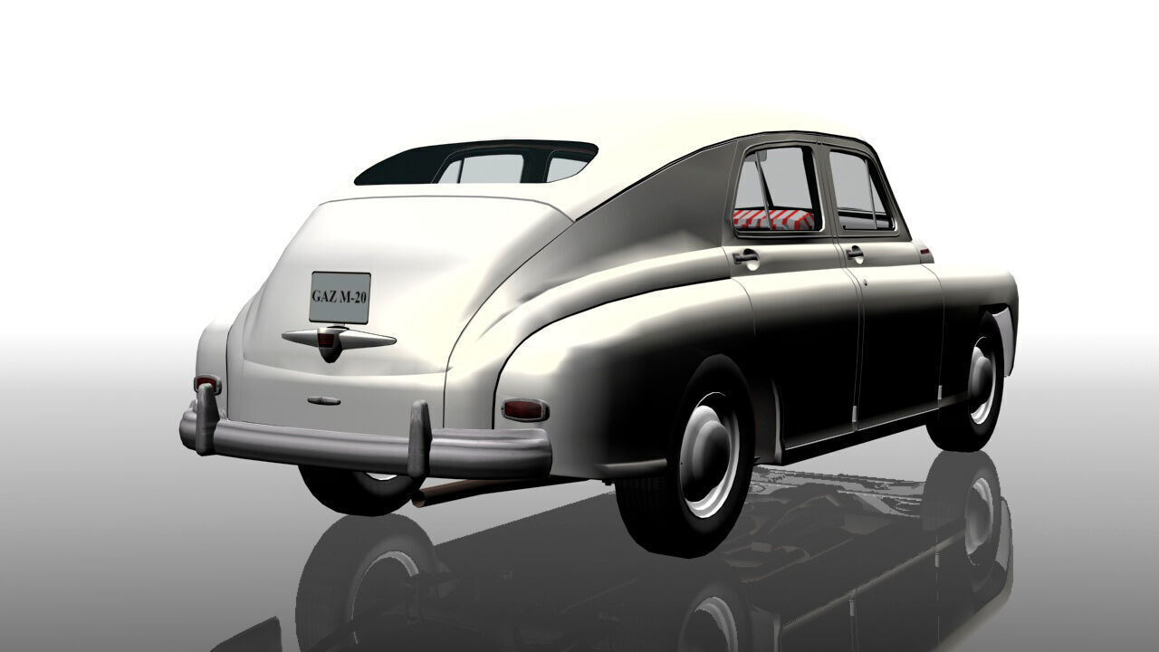 GAZ-M20 Pobeda 3D model_1