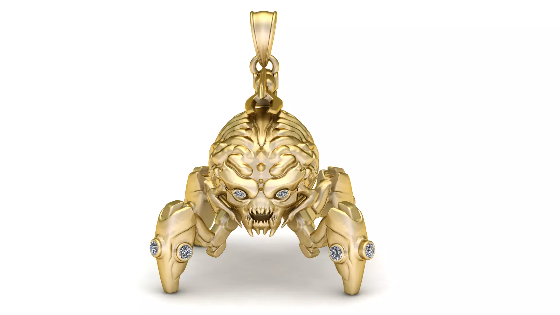 TREASURE MOSTER PENDANT 3D PRINTABLE MODEL 3D print model