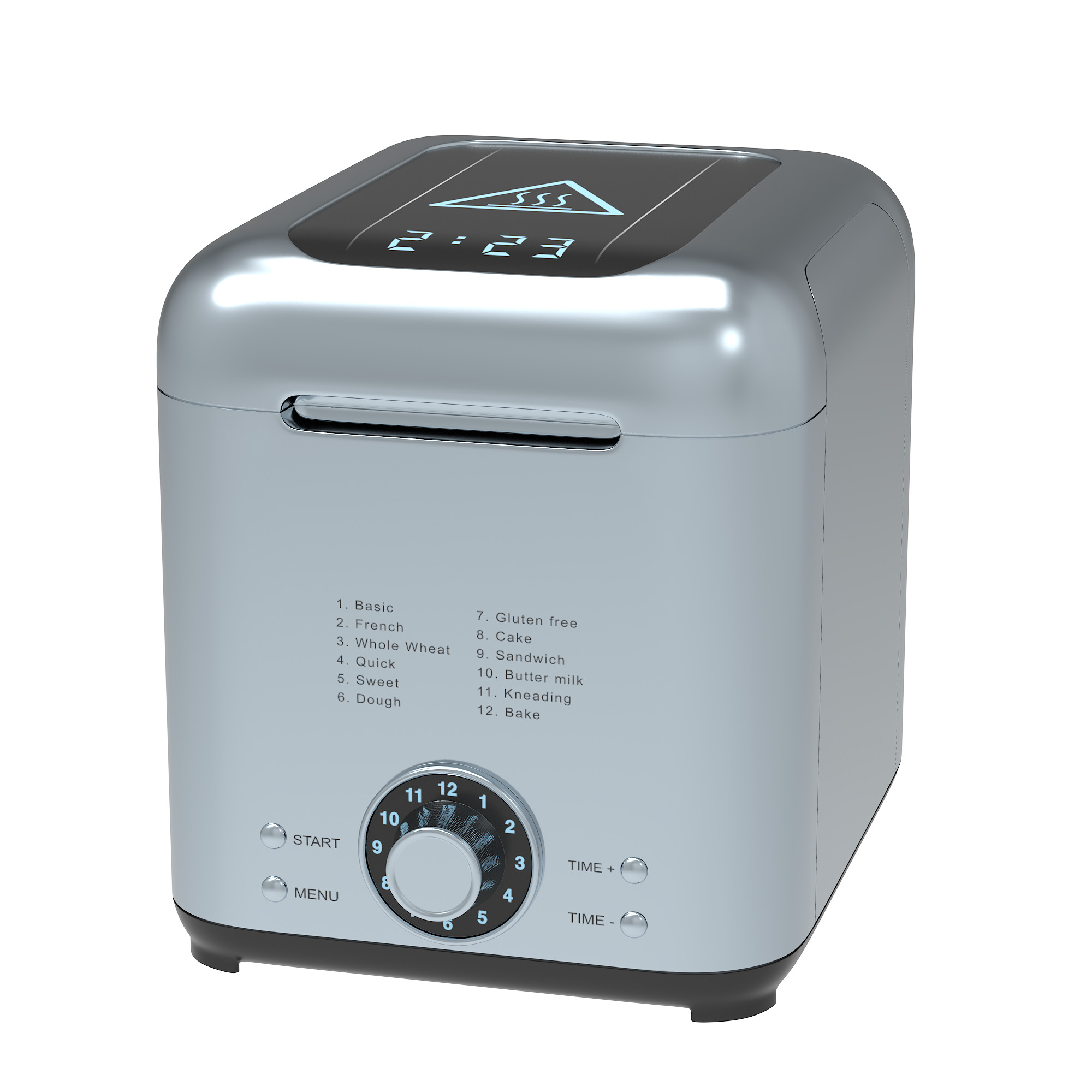 Bread maker 3D model_36