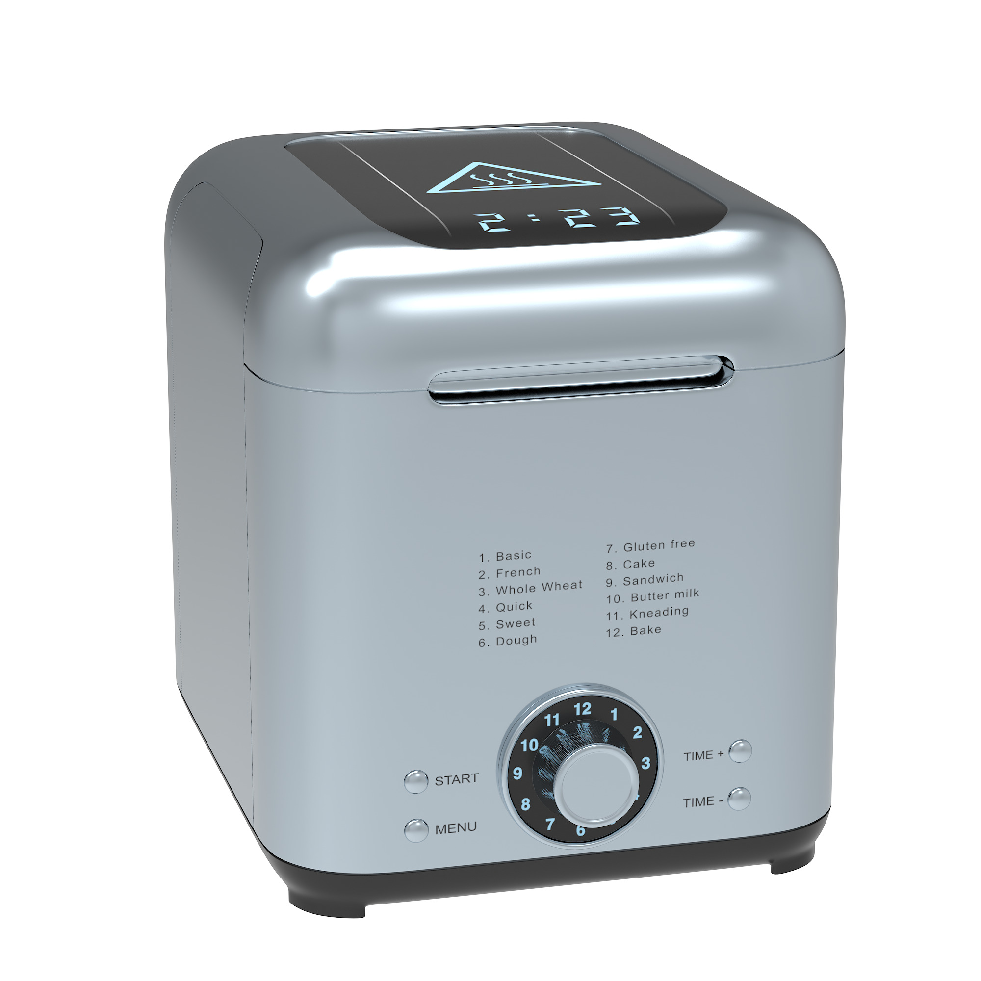 Bread maker 3D model_14