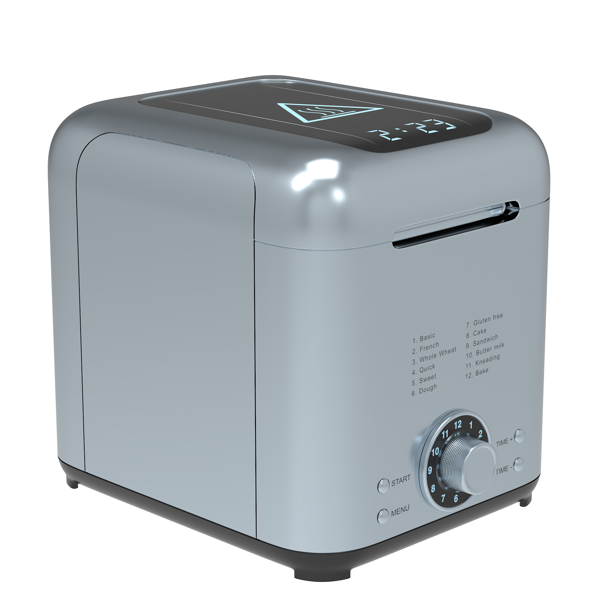 Bread maker 3D model_16