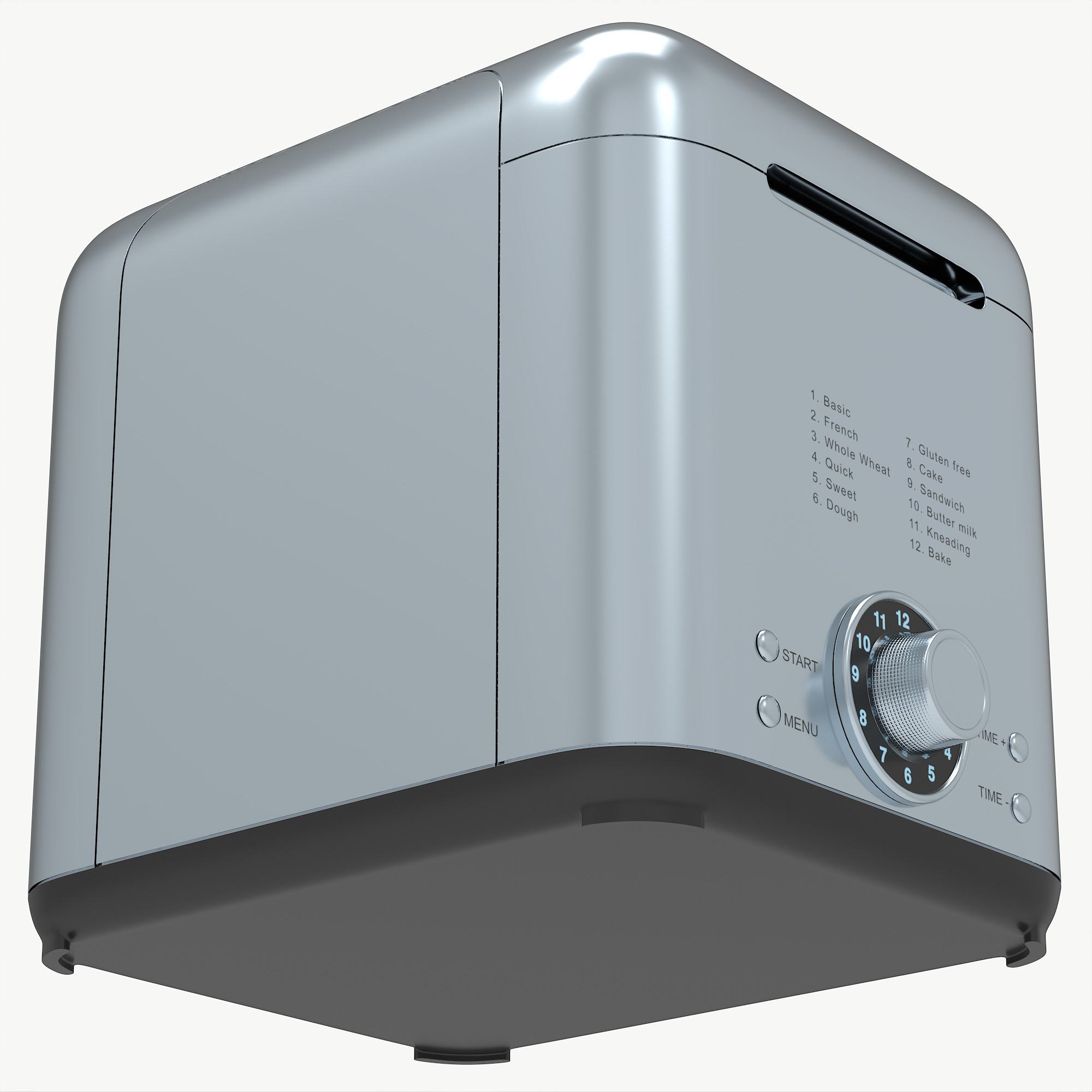 Bread maker 3D model_7