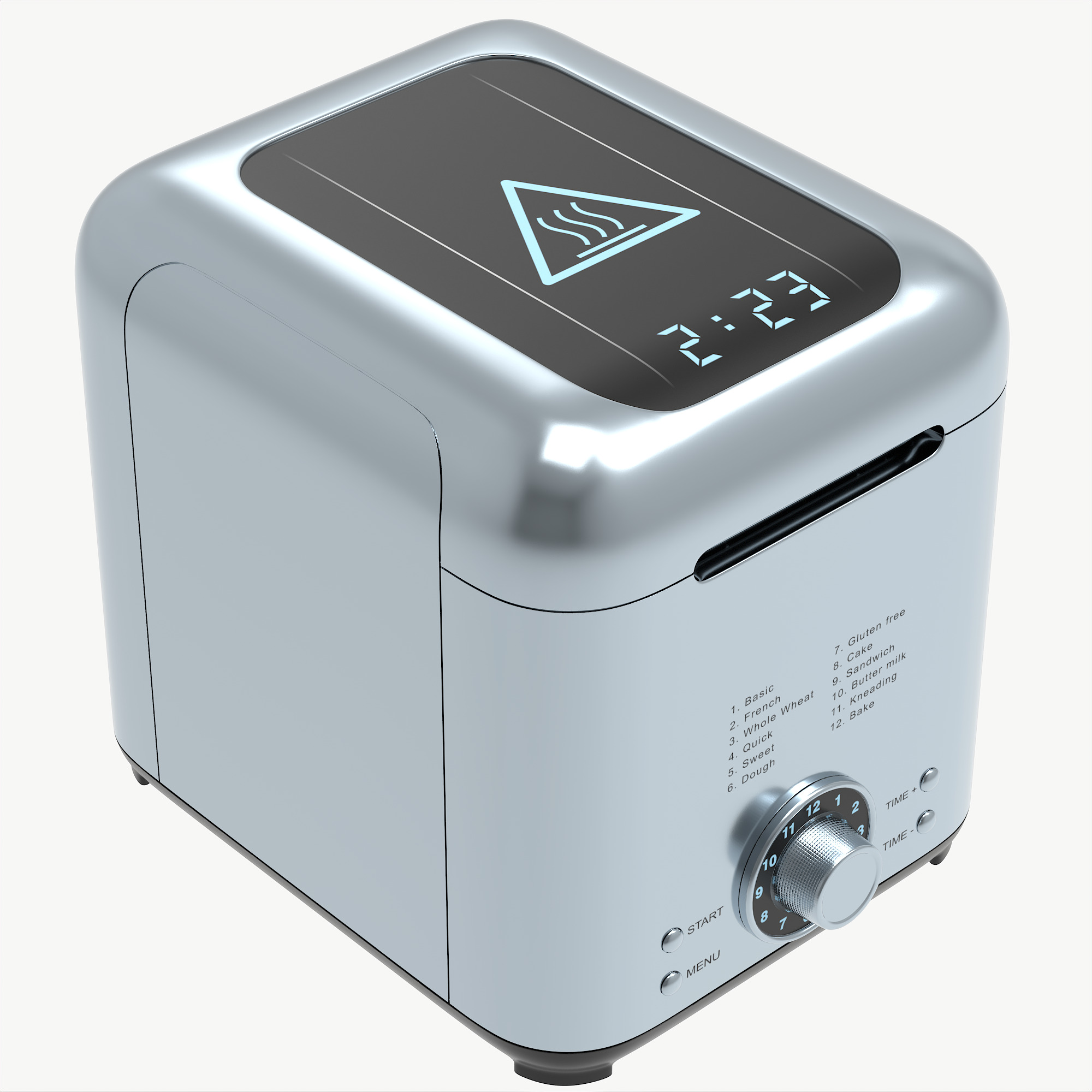 Bread maker 3D model_4