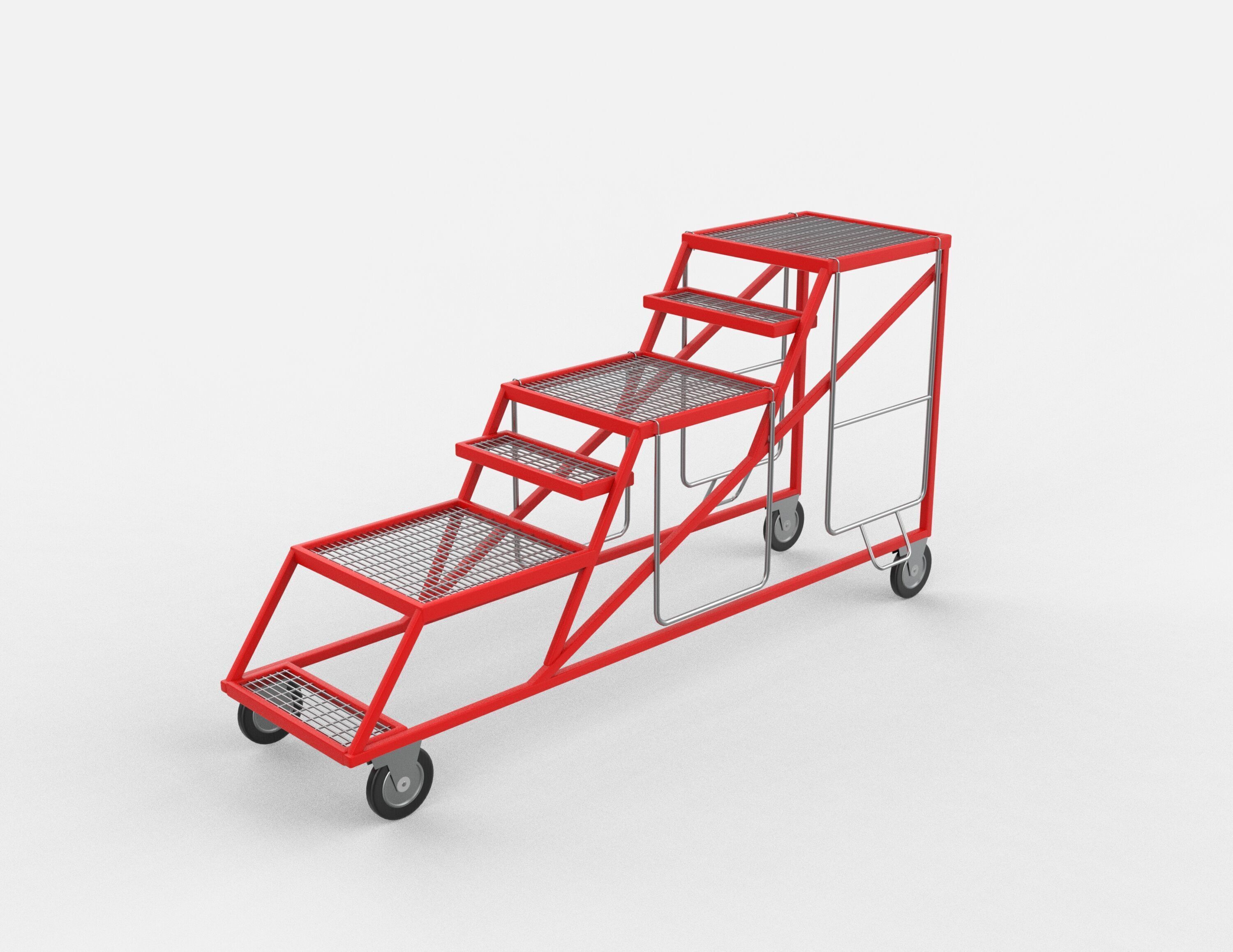  Service ladder 3D model_6