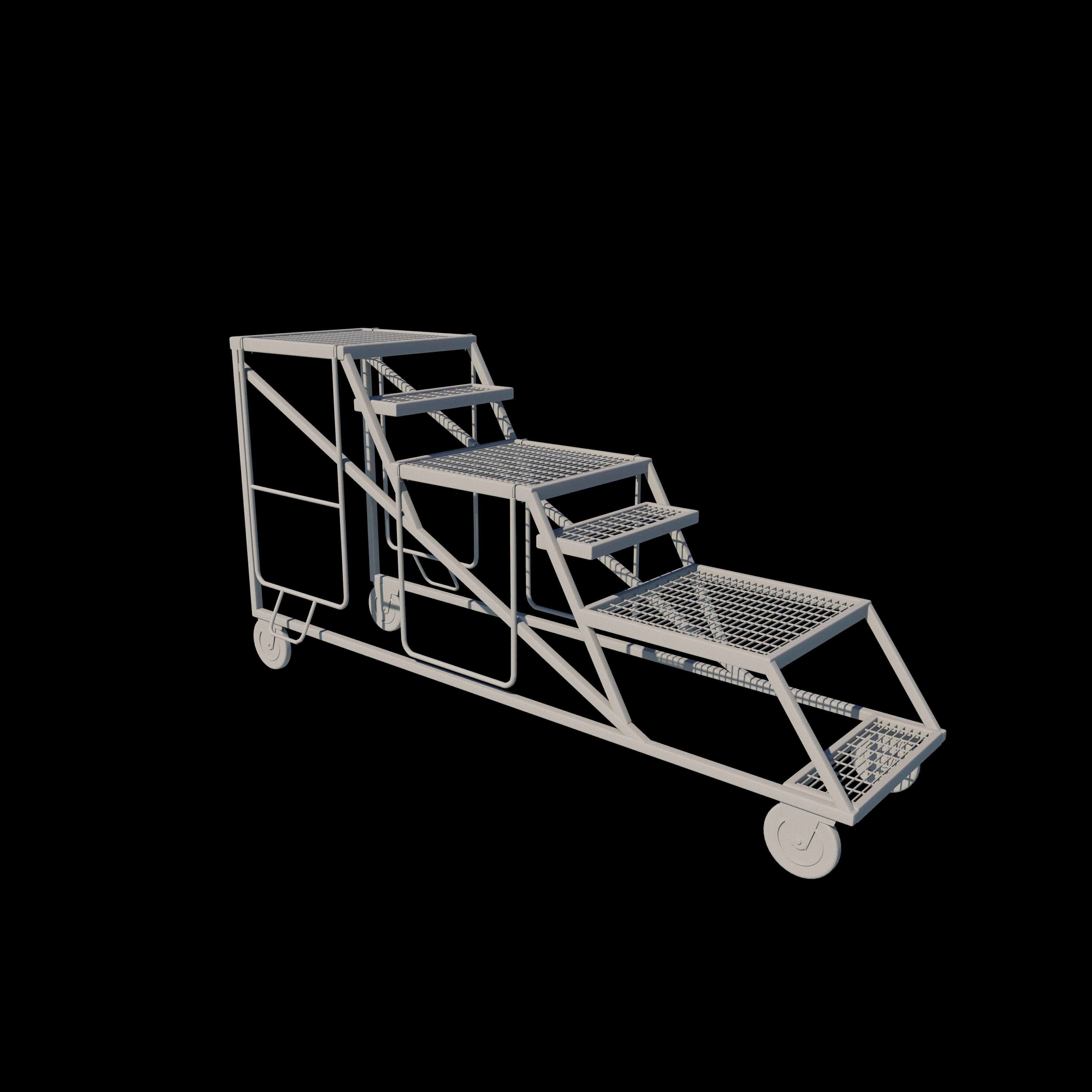  Service ladder 3D model_14