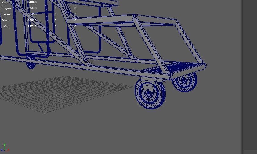  Service ladder 3D model_13