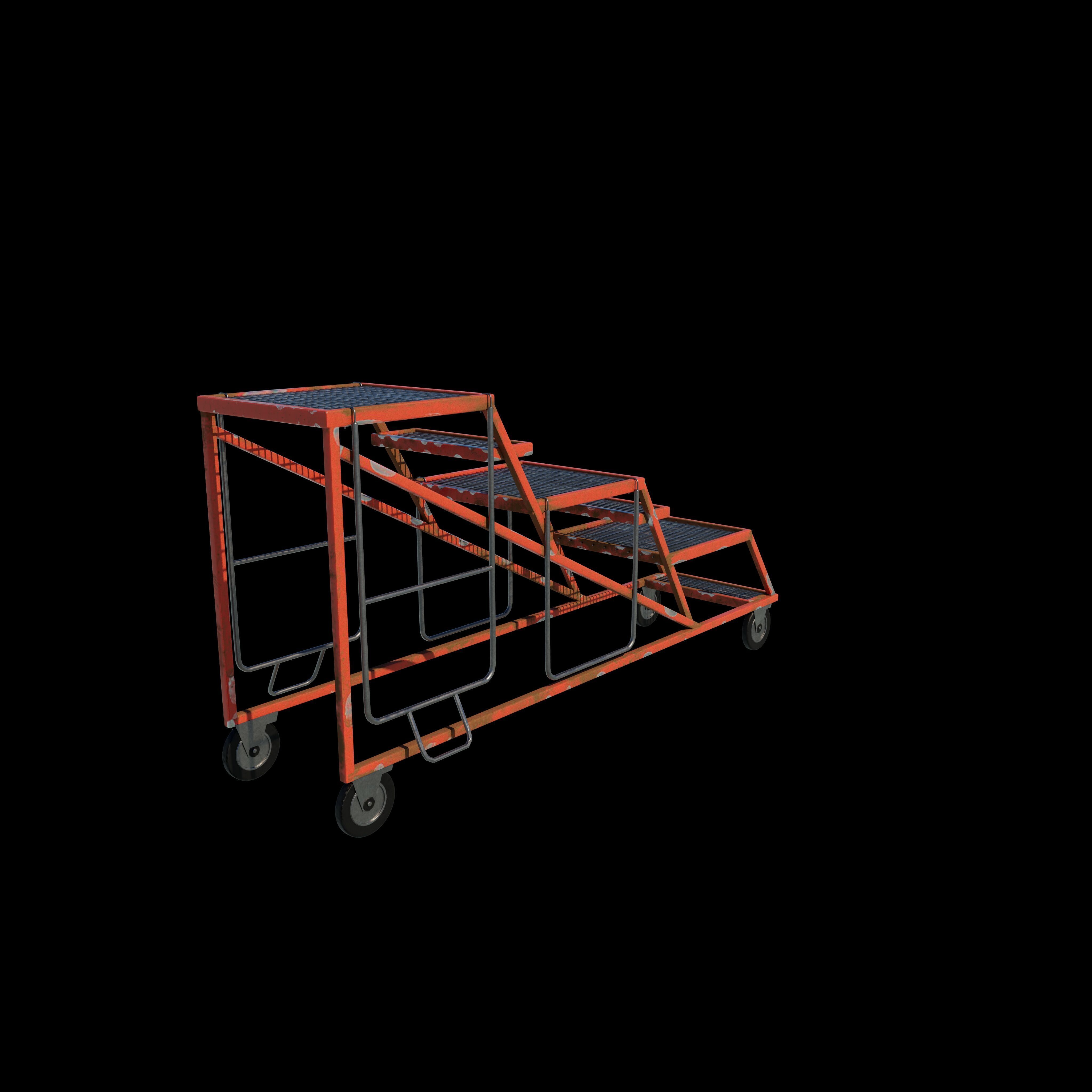  Service ladder 3D model_10