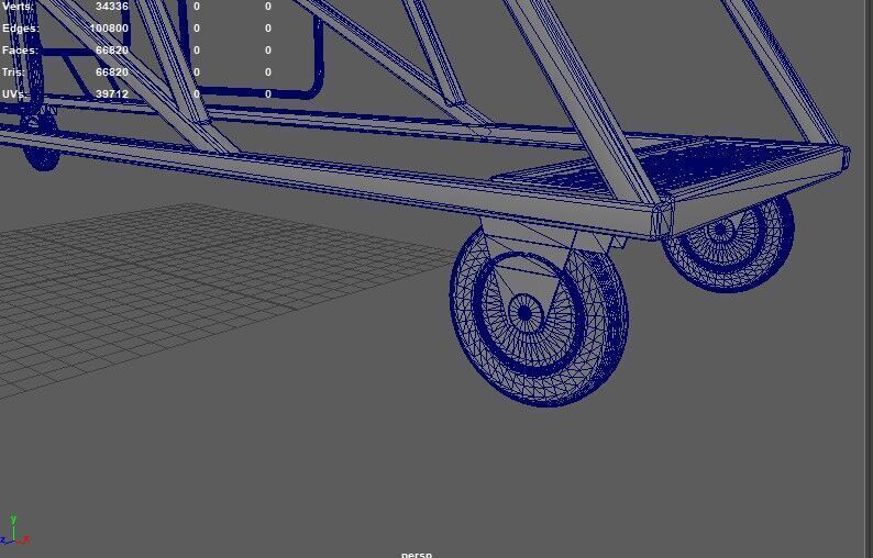  Service ladder 3D model_12