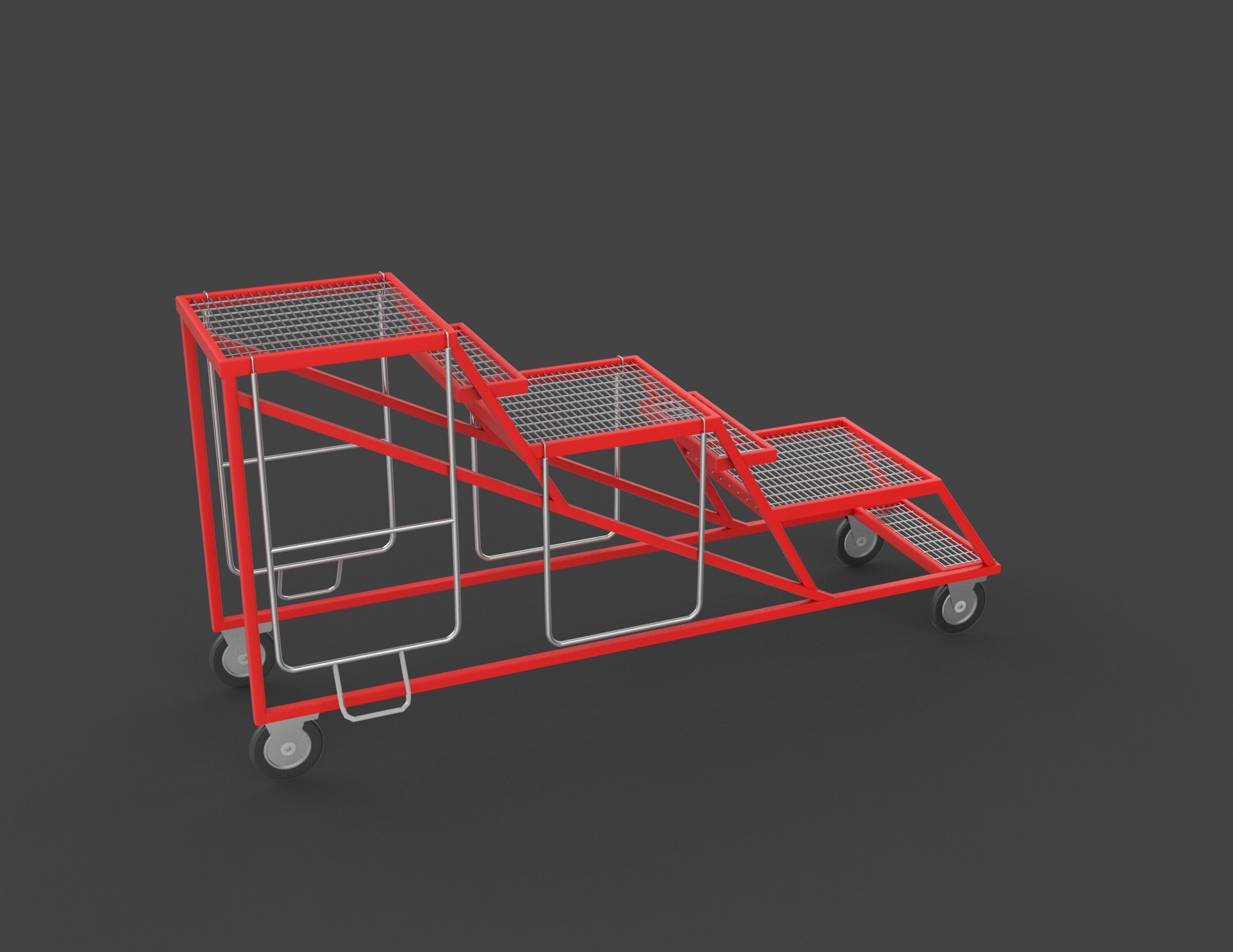  Service ladder 3D model_5