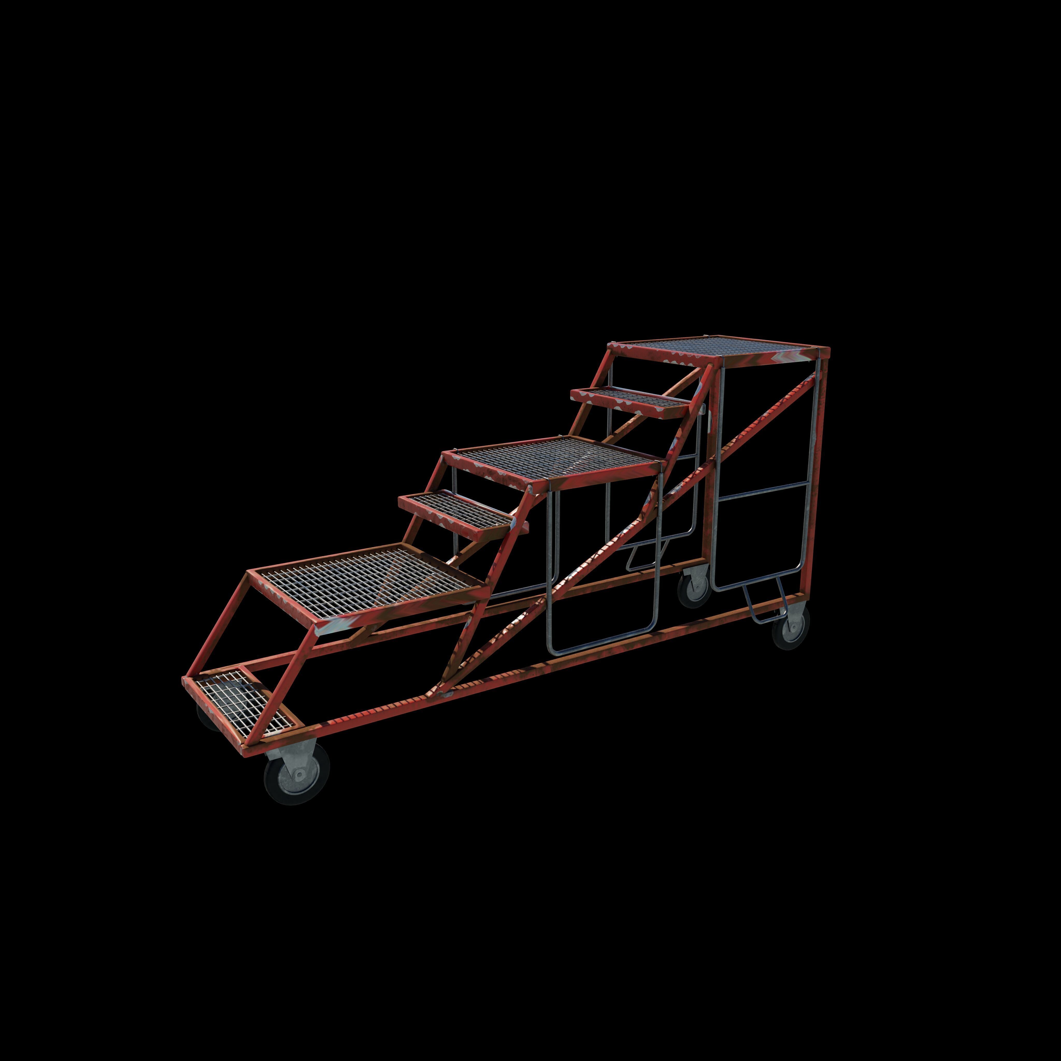  Service ladder 3D model_8