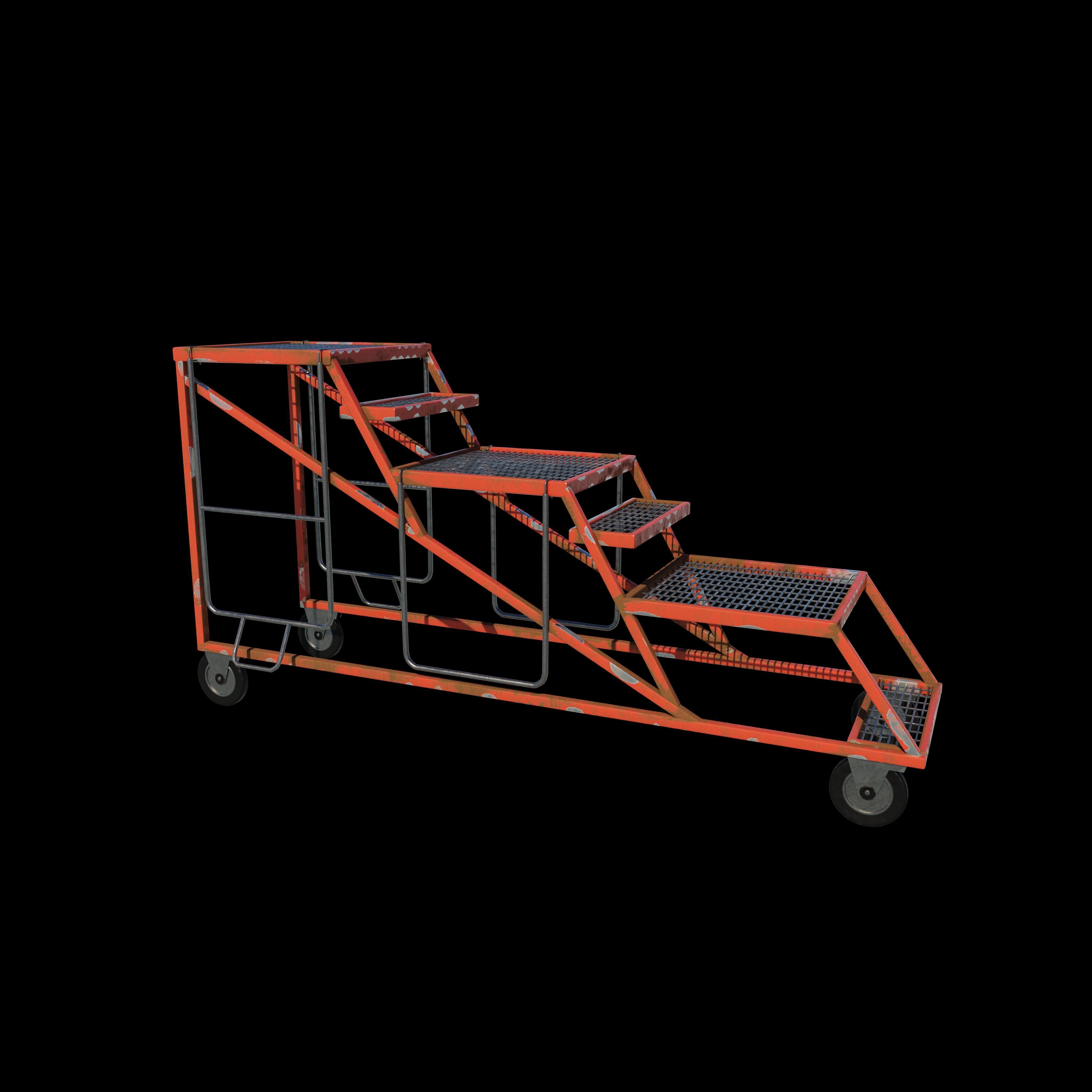  Service ladder 3D model_7