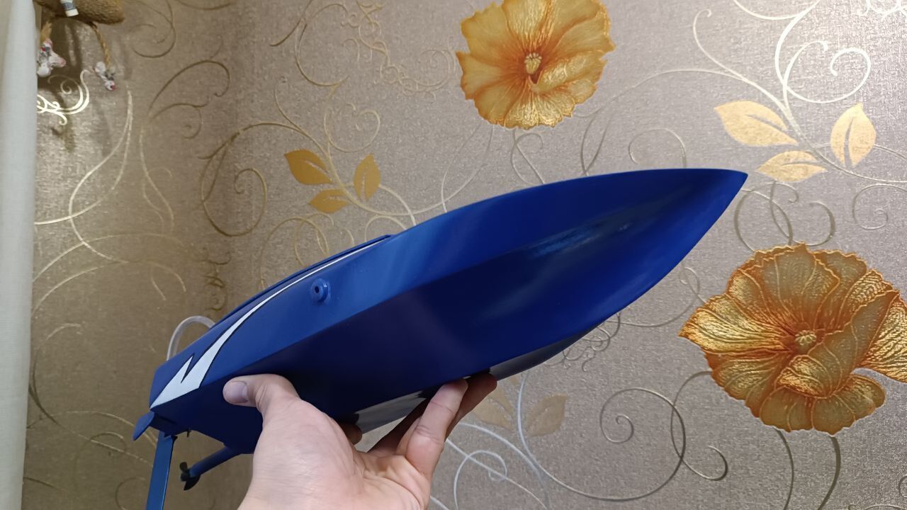 RC boat 400 mm 3D print model_1