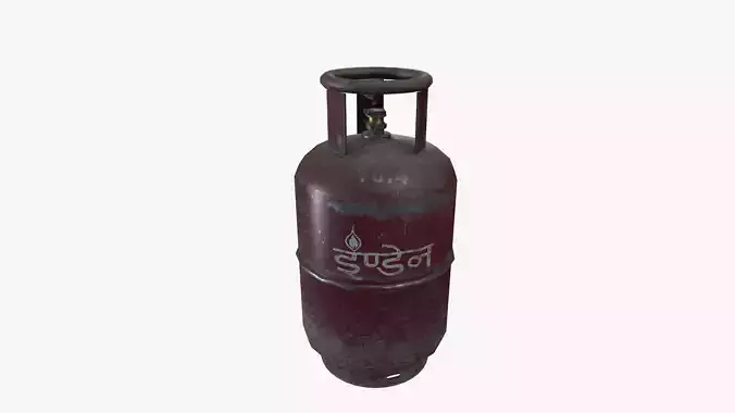 Gas Cylinder 3D model