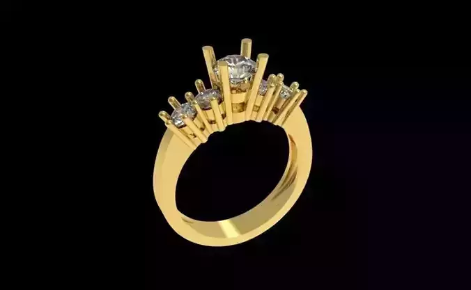 Three Diamond Ring 13