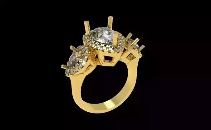 Three Diamond Ring 14