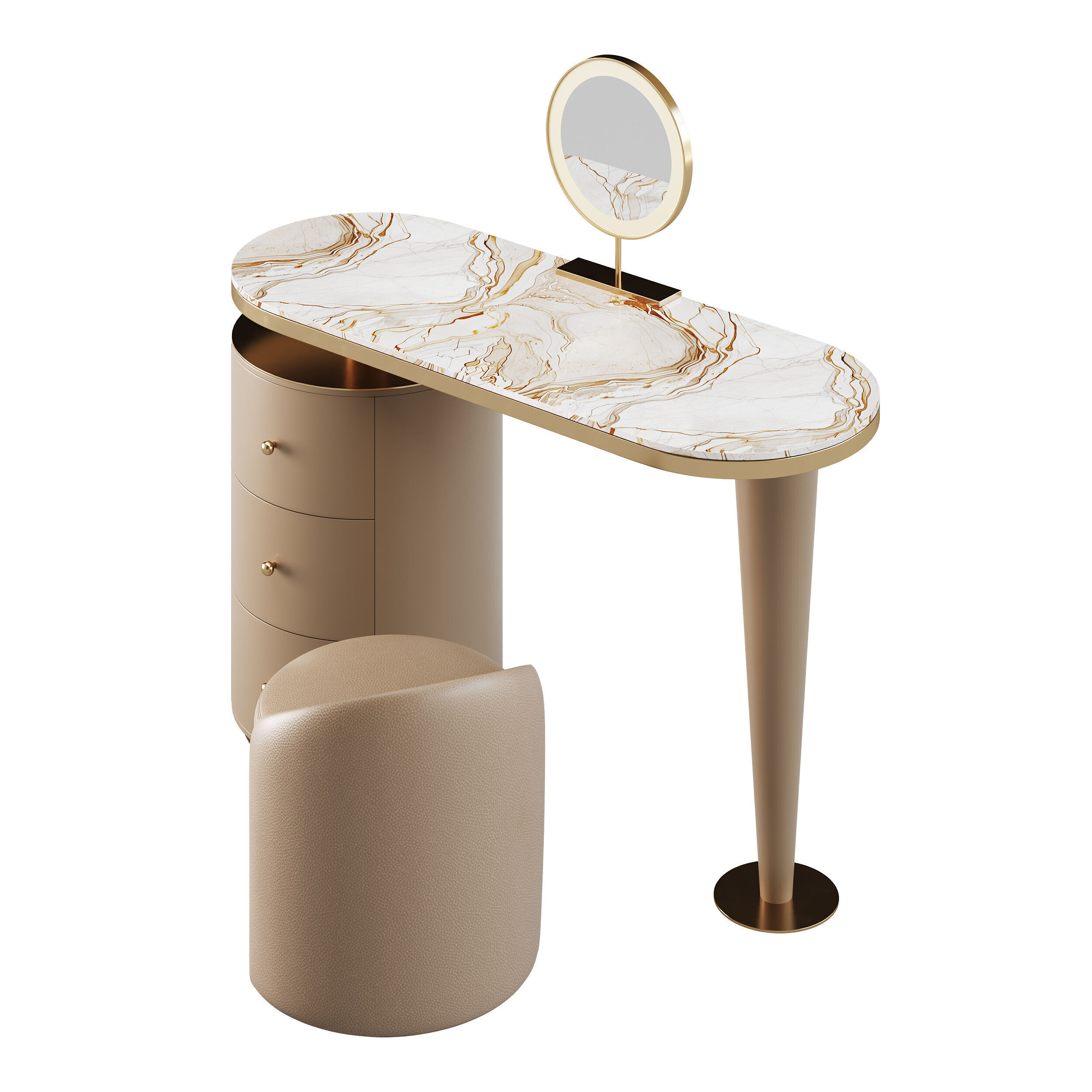 Dressing table 11 3D model_7