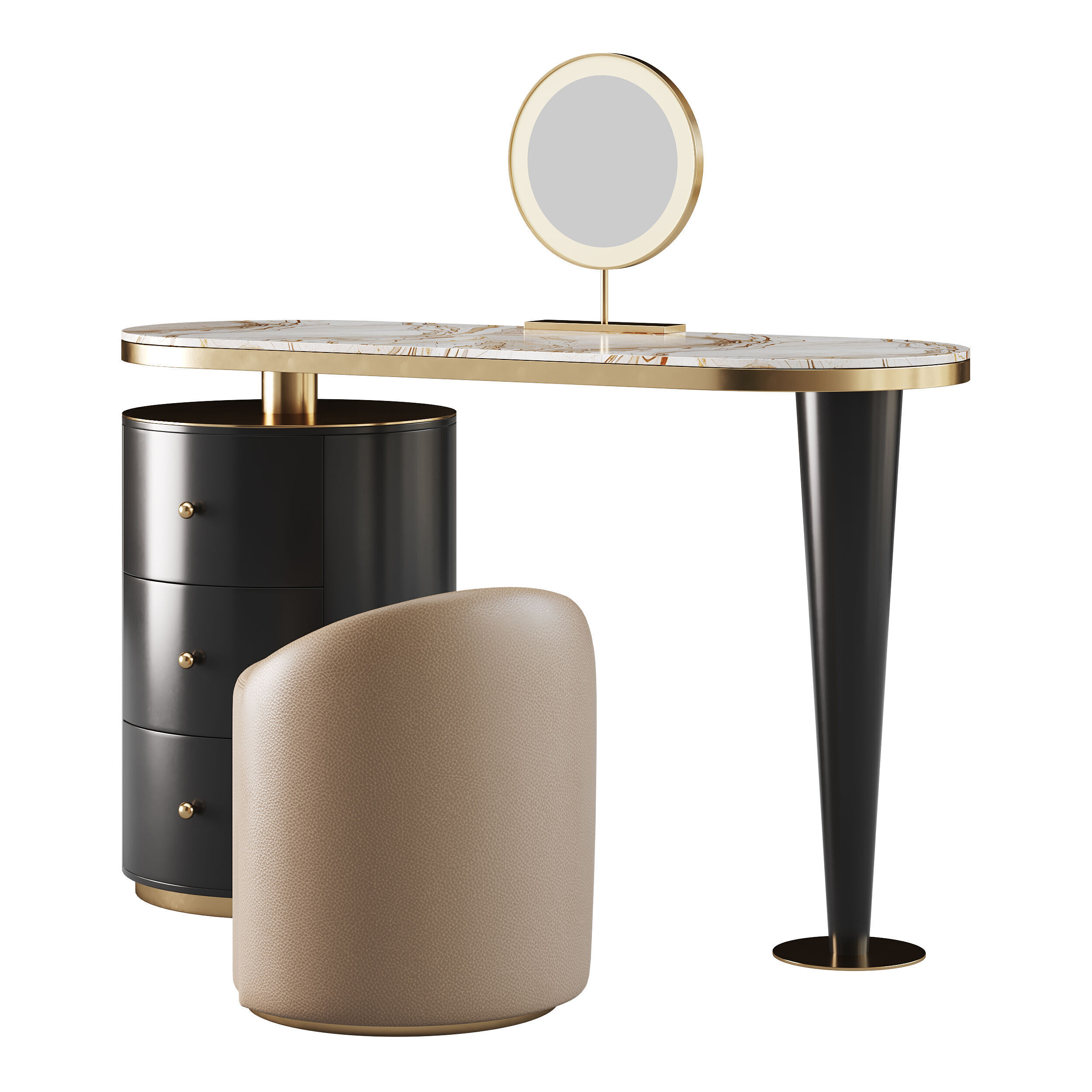 Dressing table 11 3D model_8