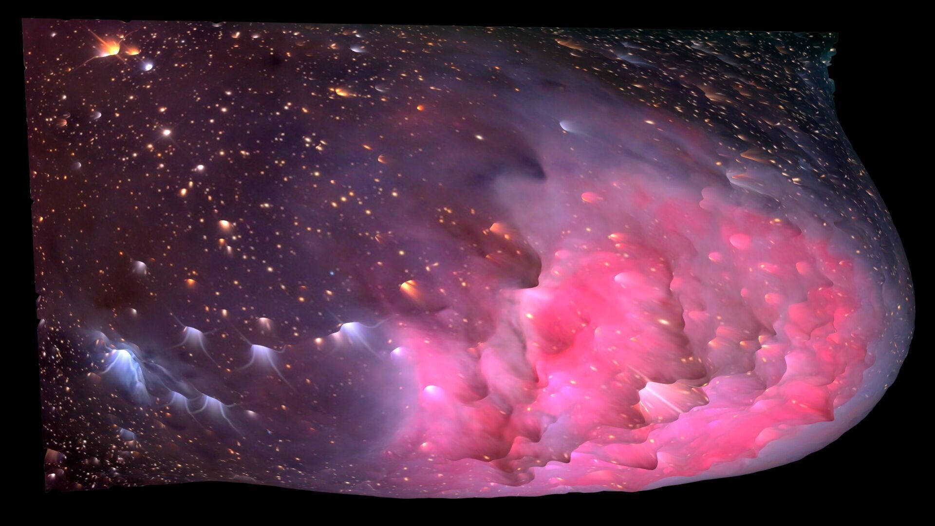 Cocoon Nebula 3D model_4