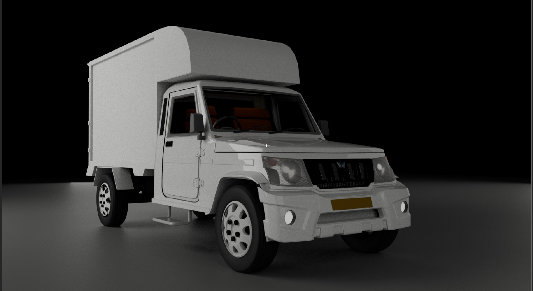 Mahindra Maxx Pickup  3D model_4