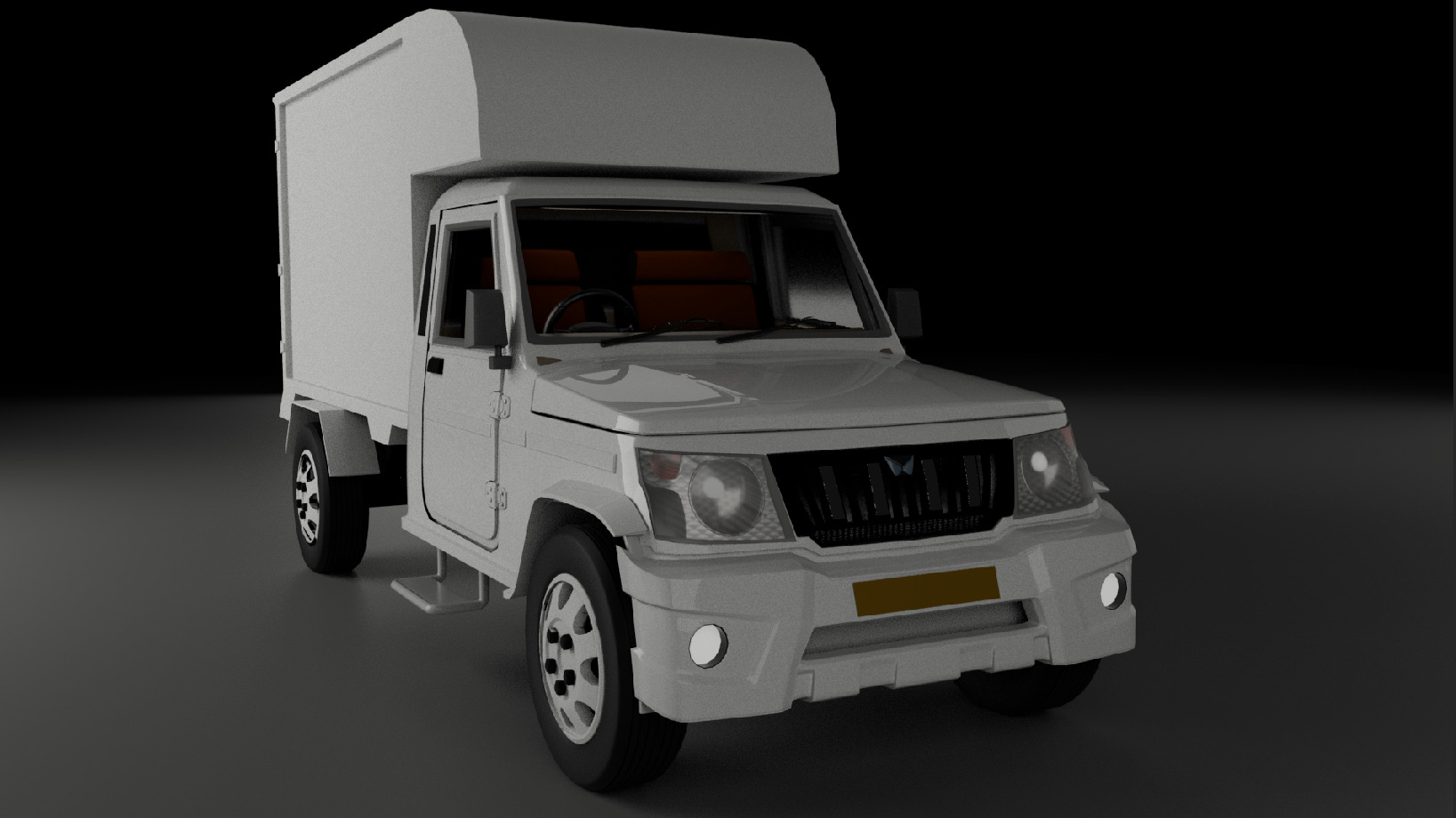 Mahindra Maxx Pickup  3D model_2
