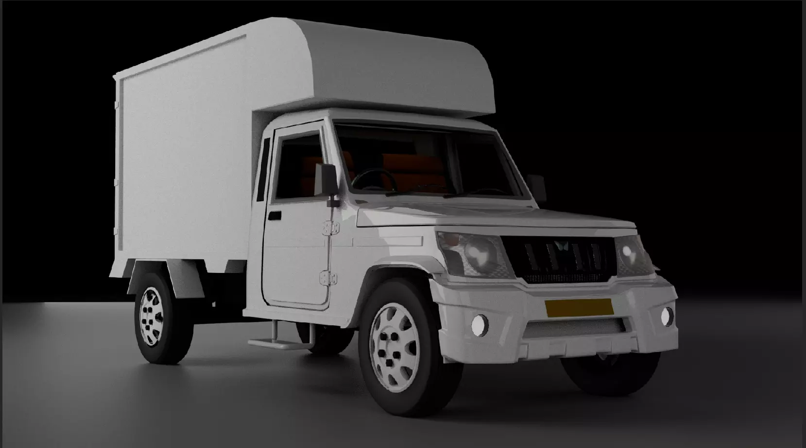 Mahindra Maxx Pickup  3D model_0