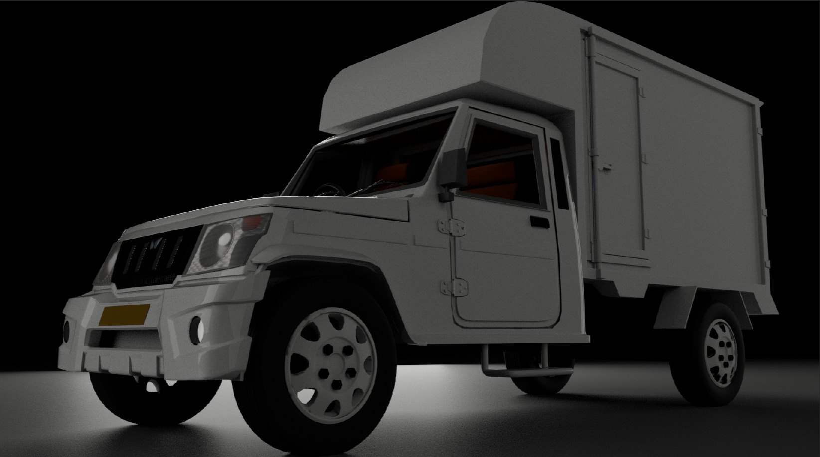 Mahindra Maxx Pickup  3D model_1