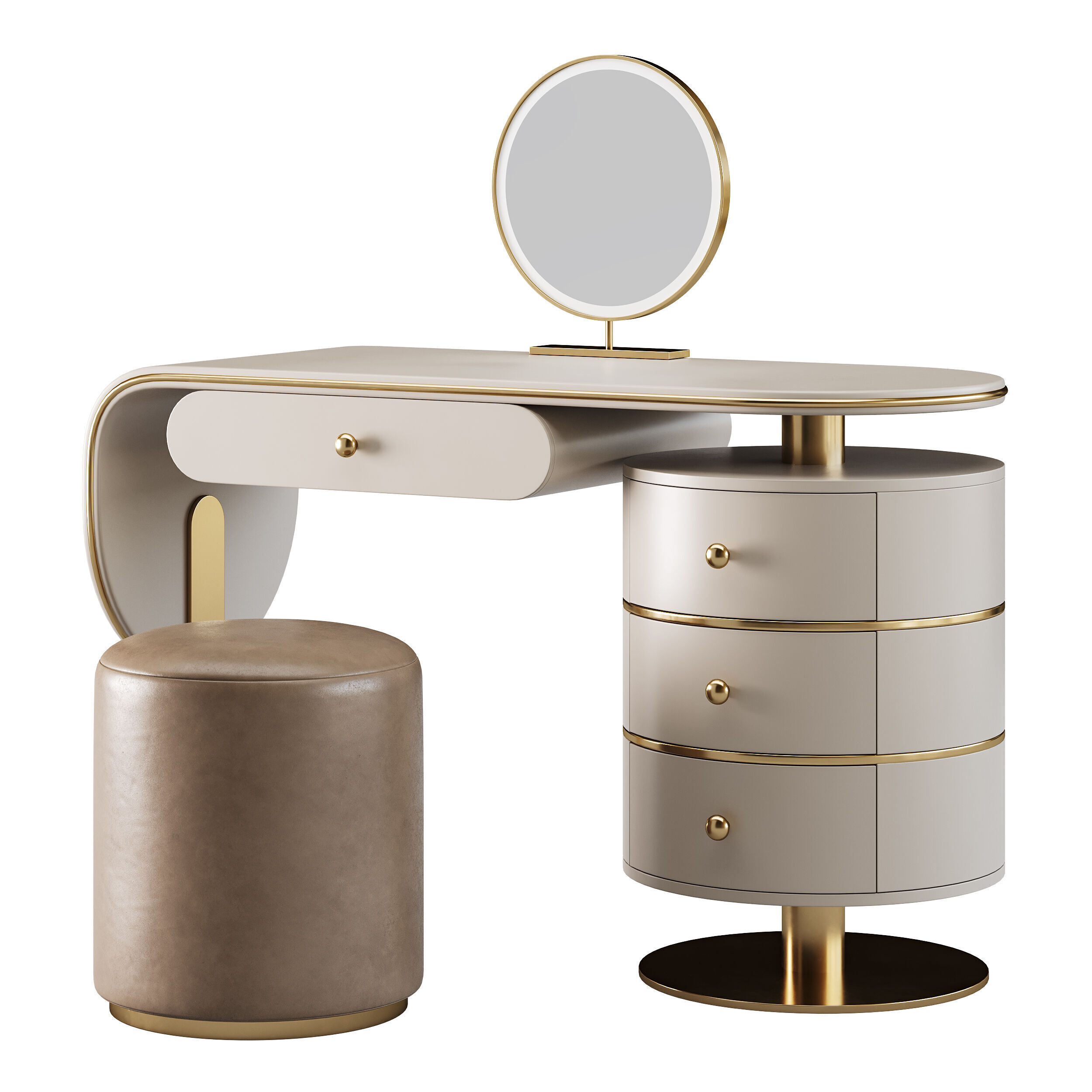 Dressing table 12 3D model_5