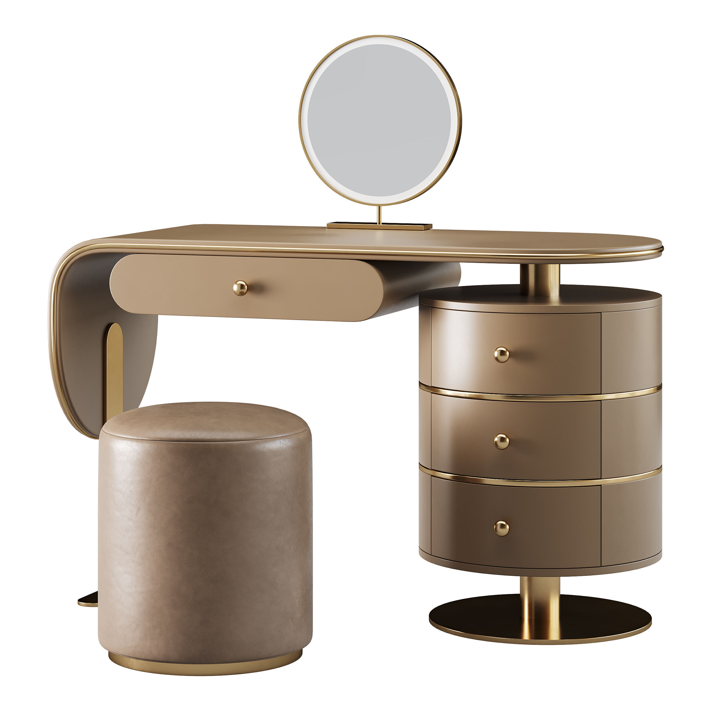 Dressing table 12 3D model_7