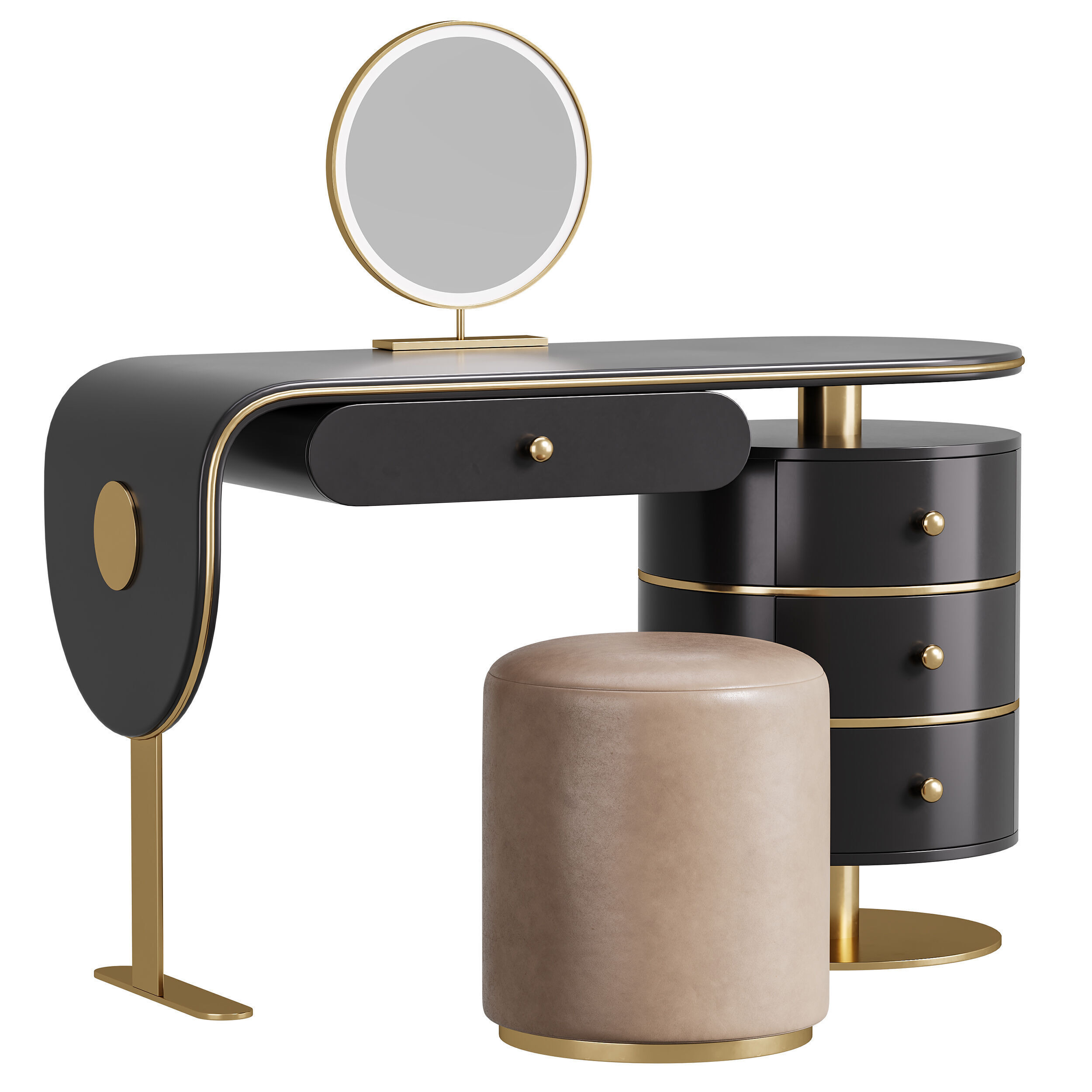 Dressing table 12 3D model_4