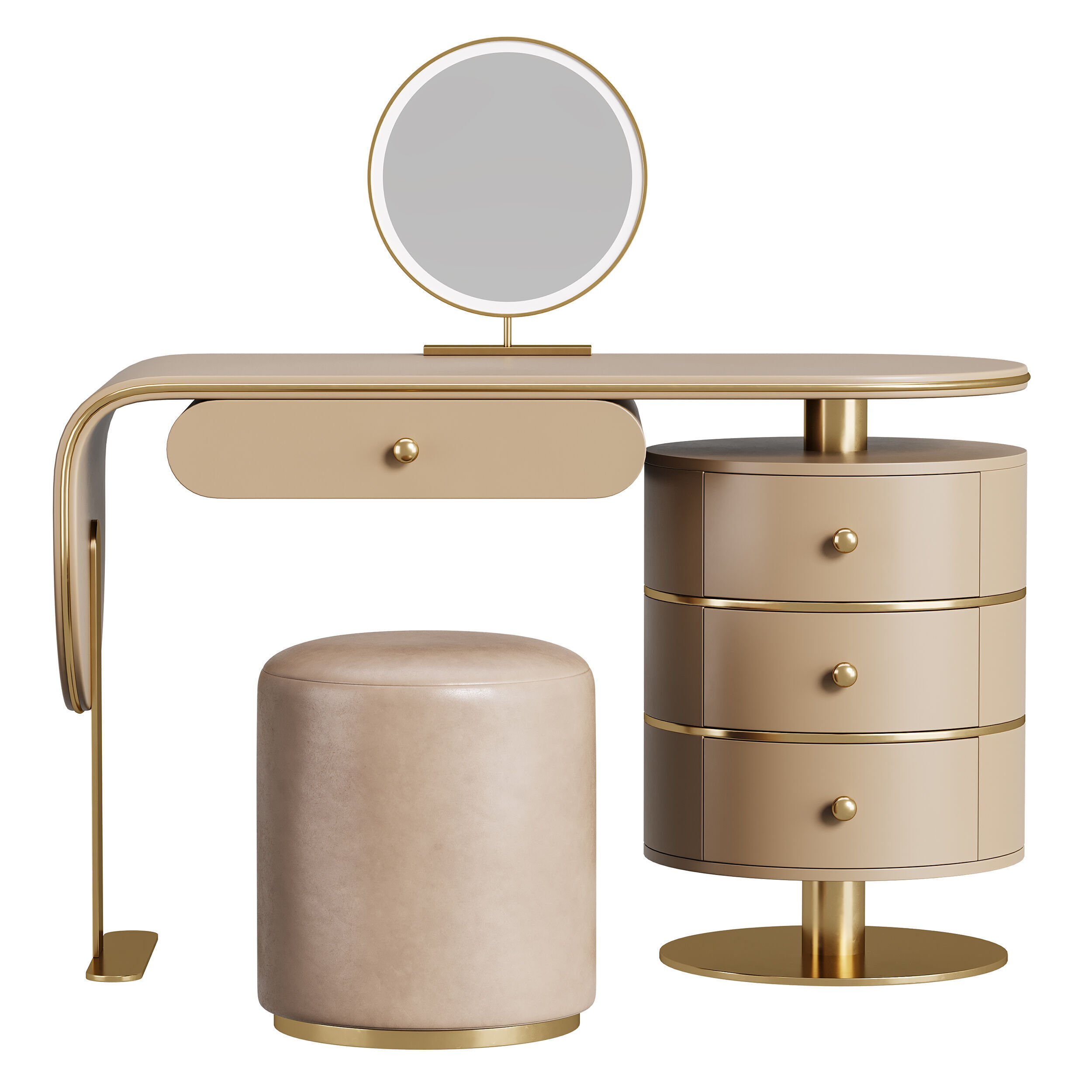 Dressing table 12 3D model_1