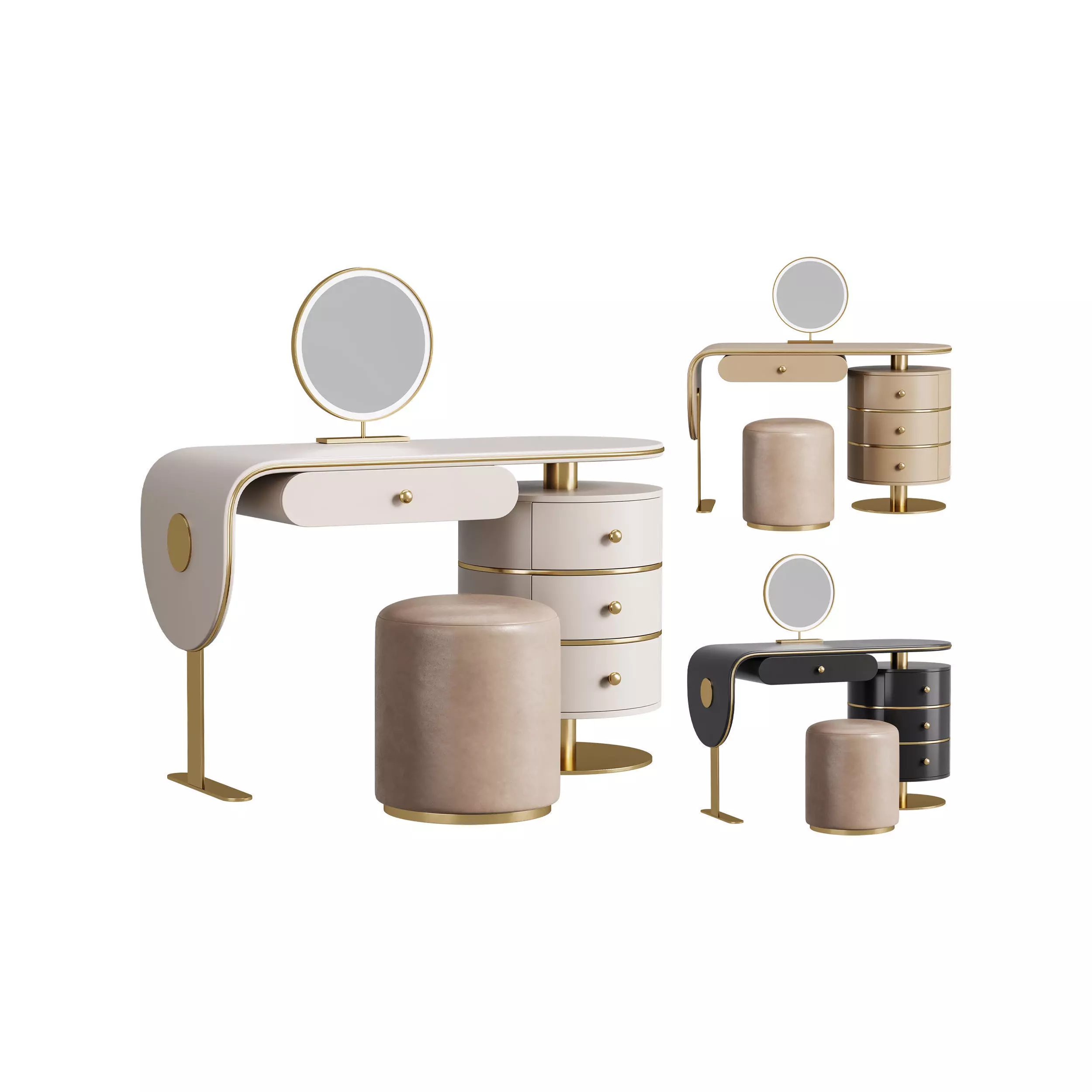 Dressing table 12 3D model_0