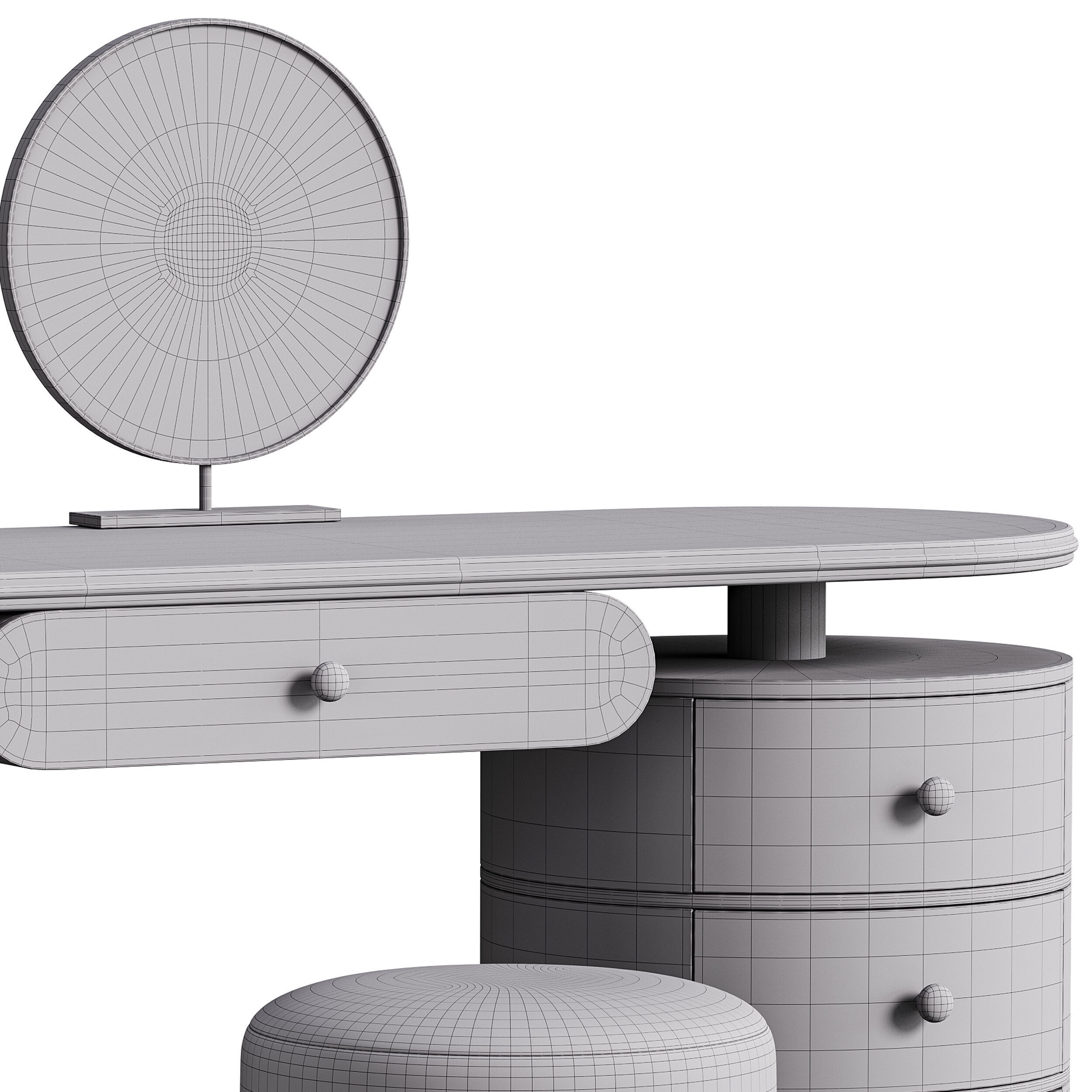 Dressing table 12 3D model_14