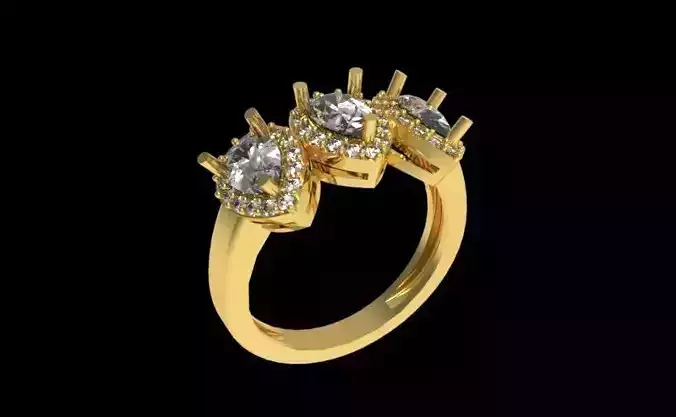 Three Diamond Ring 17