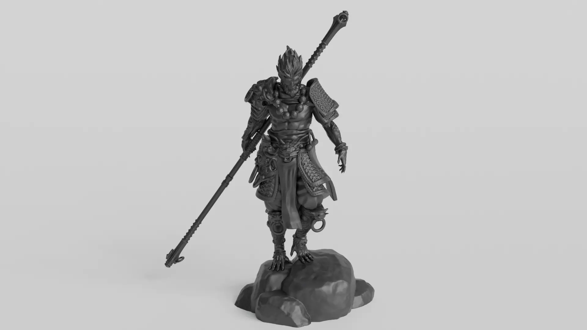 3D Printable Wukong 3D print model