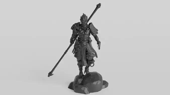 3D Printable Wukong