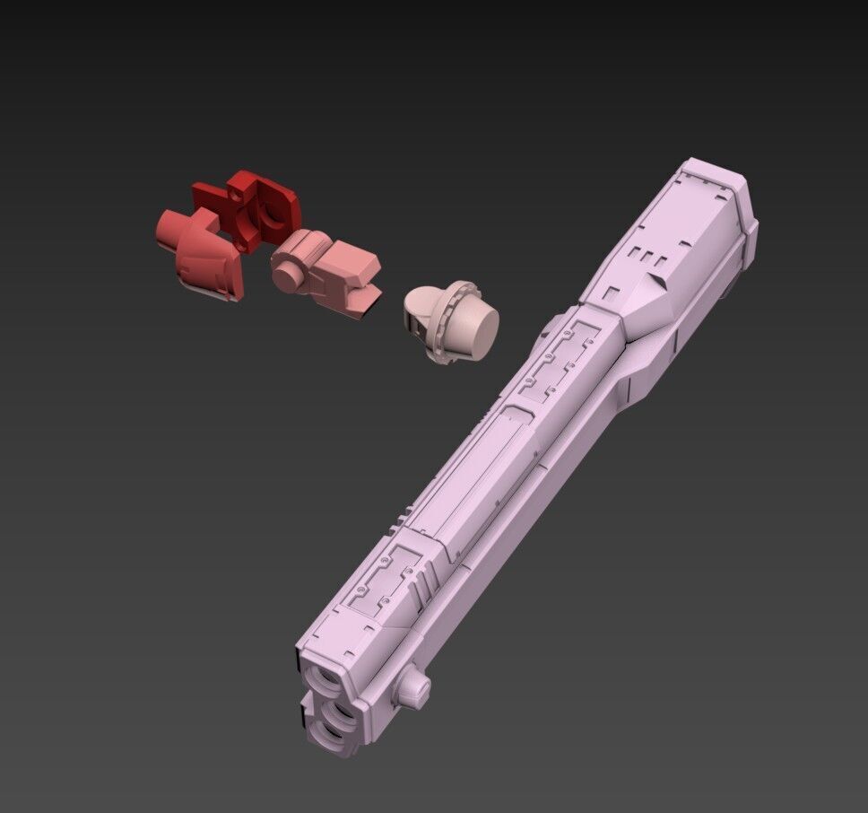 Macaroni 2 Monster 100mm Static Set 3D print model_9