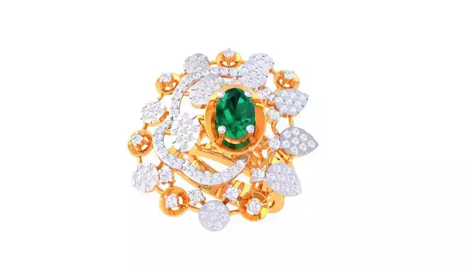 Women Ring  Render 3dm STL OBJ FBX Details