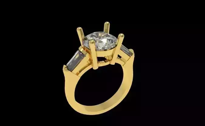 Three Diamond Ring 19