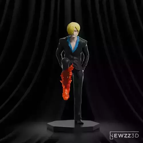 Sanji - One Piece 3D print model