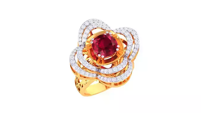 Women Ring  Render 3dm STL OBJ FBX Details